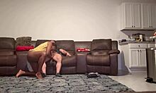 me and tony slamming homemade milf bent over doggystyle with natural tits bouncing all around