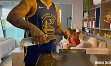 met this fitness hottie in condo took her flat for whey and blowjob tease 😏💦 collab tati weg