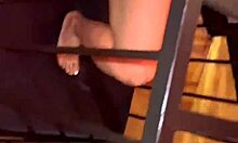 college latina couple's pov handjob turns into total pornstar humiliation torture