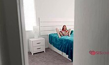 yo tiny redhead teen 18+ begs stepbro to test her tight narrow ass nasty pov fuck