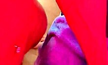 Bia Lessa shemale cums monster load