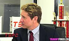 korra del rio and will havoc trans sluts devour cock in hardcore pov threesome