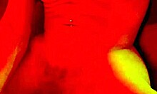 Bia Lessa shemale cums monster load