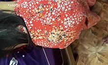 Friend's wife pretty boobs i fuck standin doggy