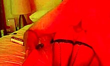 shaved mature anal doggie in fishnets, smooth pussy slut style