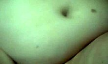ssbww's big belly shakes in pov pussy fuck as husband rubs and cums all over it