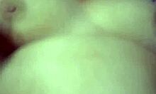 ssbww's big belly shakes in pov pussy fuck as husband rubs and cums all over it