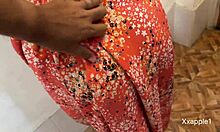 Friend's wife pretty boobs i fuck standin doggy