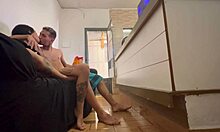 netflix style raw fuck bareback cum on her sheer pussy