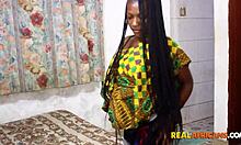 CURVY EBONY GETS WET PUSSY STRETCHED AND SMASHED BY THICK COCK IN GARAGE