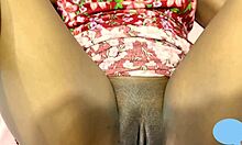 cute brunette's juicy pussy craves my sucking tongue