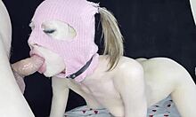 piss floods nicolewet's throat during rough slaps spits and sloppy facefuck