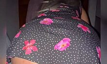 check out these mexican girl's ass bouncing on huge cock!