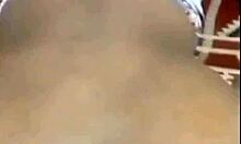 Bent over stepsis screams from rough big black cock doggystyle cum