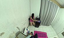 hubby's gone, so i pay the tech with my ass? housewife tempts