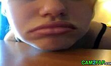 i'm blonde on webcam suckin cock hard for that facial cumshot mess!! 💦