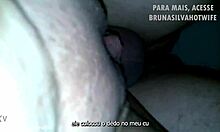 young brazilian wife gets anal fucked hardcore first time at swingers house cuckold watch