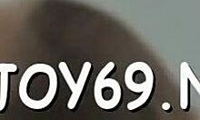 pretty teen babe fingers wet pussy solo with dildo toy