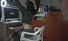 Pounding Hot Blonde Housewife Bent Over During Chores Doggystyle!