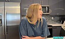 oh god im fuckin my stepbrothers smokin hot blonde gf khloe kapri shes so tight n slutty