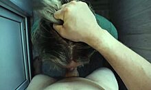 imagine her slurping cock deep in homemade pov blowjob