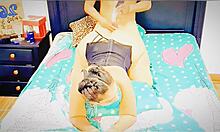 first time with this 19 year old big ass petite horny indian milf