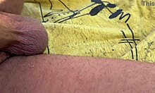 heart racing beach accident as tiny milf jerks my cock to explosion