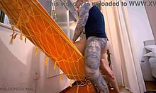 damn this latina couple gets the best hammock fuck ever 😏🍑💦