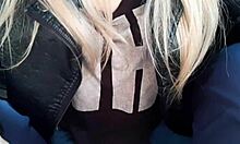 Blonde's Cashless Deal Ends in Creamy Mouth Payment