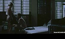 Sharon Stone Delivers Steamy Handjob Blowjob Tease With Big Tits In Sliver 1993 Film