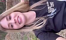 you won't believe how i sucked rode and swallowed everything in the woods with my boyfriend