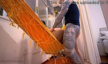 damn this latina couple gets the best hammock fuck ever 😏🍑💦