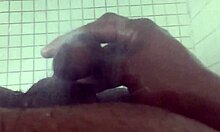 she squirms under shower head chasing that kinky lactating orgasm rush