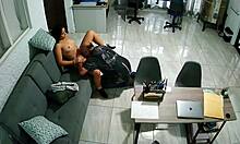 Teacher Fucks Old Student Hard On Hidden Cam 2!