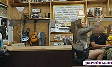 cute glasses babe sneaks nasty pawn bone session hidden cam