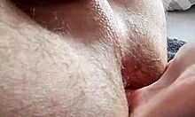 spontaneous prostate massage erupts in hot cum explosion