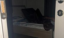 they kiss passionately during real home sex