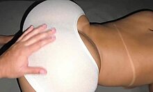 i got so horny seeing stepsis shorts led to naughty ass play