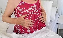 what if granny's secret futanari load explodes on those big naturals?