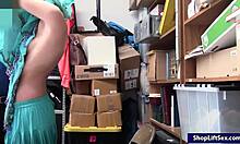 Arab teen shoplifter gets boned hard by LP officer at work