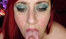 argentinian gauchita redhead big ass prostitute joi dirty talk toys orgasm solo pov!