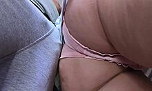 a stranger pumps hot cum into my panties on crowded subway. passengers almost spot us