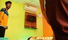 skinny horny indian college teen begs for secret creampie doggy from friend