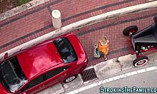 How Does Stepdaughter Handle Daddy's Monster Slam?!