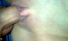 rica's shaved wet pussy drips with juices ready for action