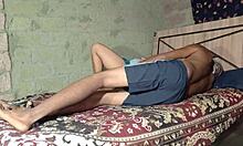 hot desi bro-in-law fucks sister-in-law raw in bathroom... damn that indian heat!