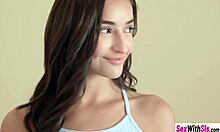 Petite Emily Willis Sky Pierce Share Dirty Hard Cock Blowjob