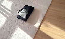 Half-sister's tight ass takes my cock after fight! 😈