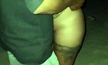 groped and flashed on public beach