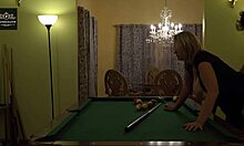 damn hot milf wife rocked hard on pool table huge tits bouncing 🔥💦